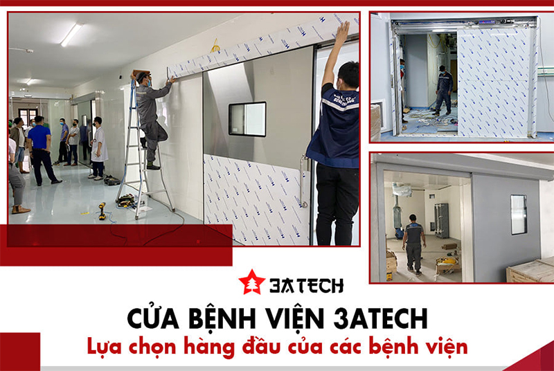 cửa bệnh viện 3atech