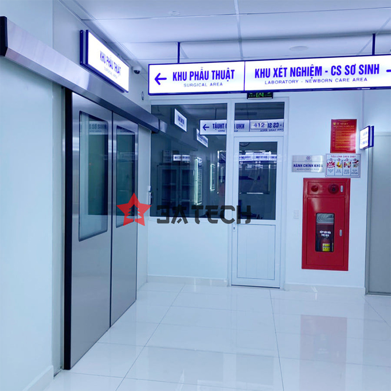 cửa bệnh viện 3atech