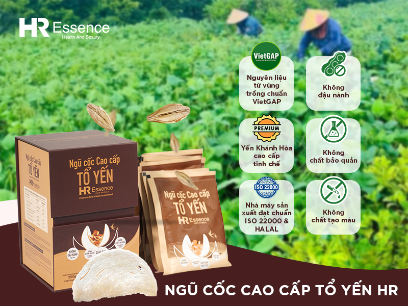 Ngũ cốc cao cấp tổ yến HR