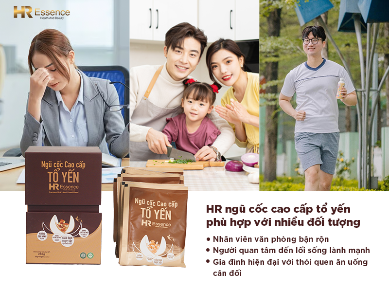 Ngũ cốc cao cấp tổ yến HR